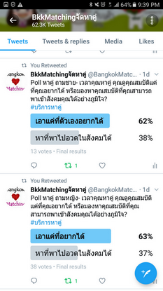 Poll บริษัทจัดหาคู่ Bangkok Matching ให้บริการจัดหาคู่ หาแฟน thai dating agency 1 18172