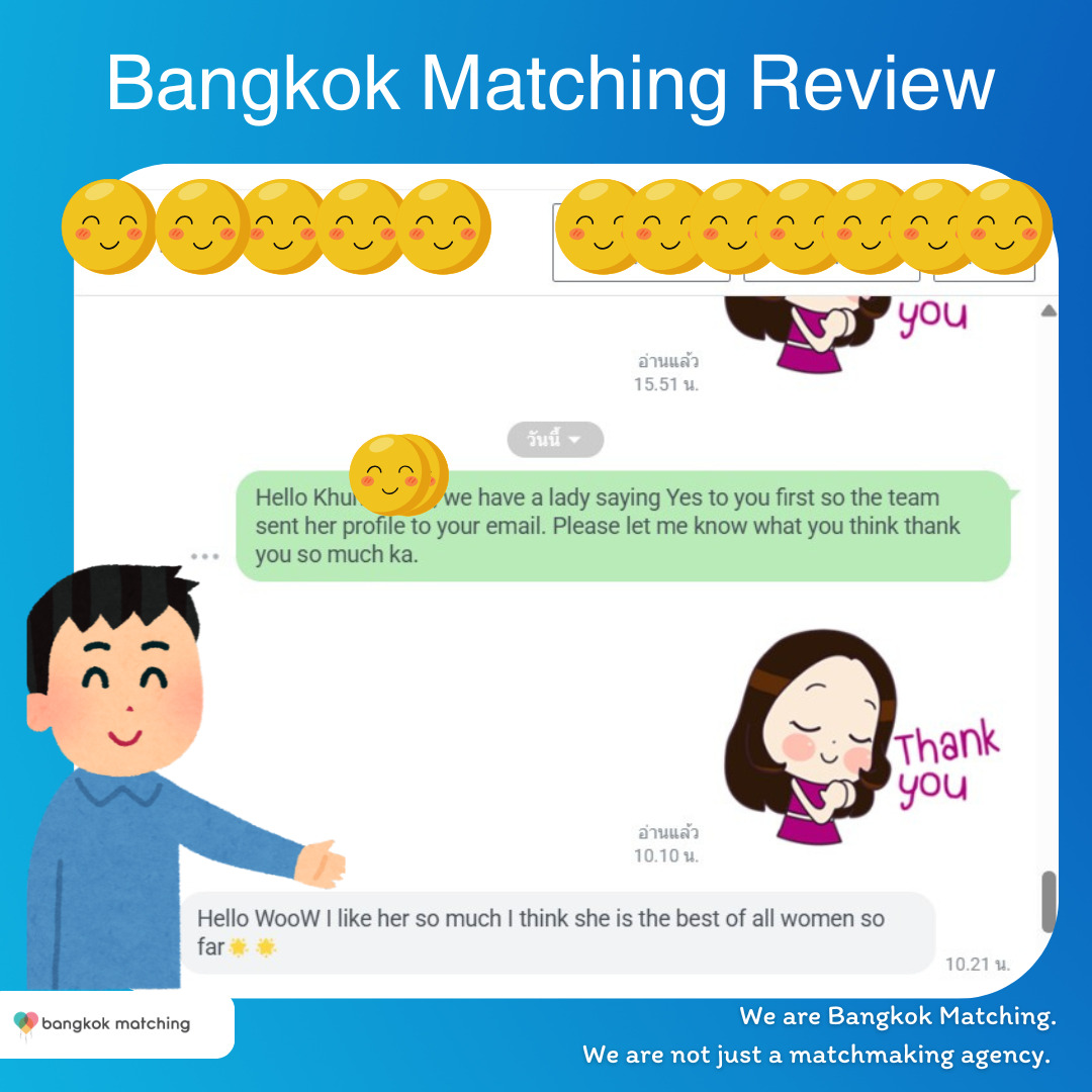 Thai dating Bangkok Matching customer review – Think of finding a date in Thailand, Think of Bangkok Matching